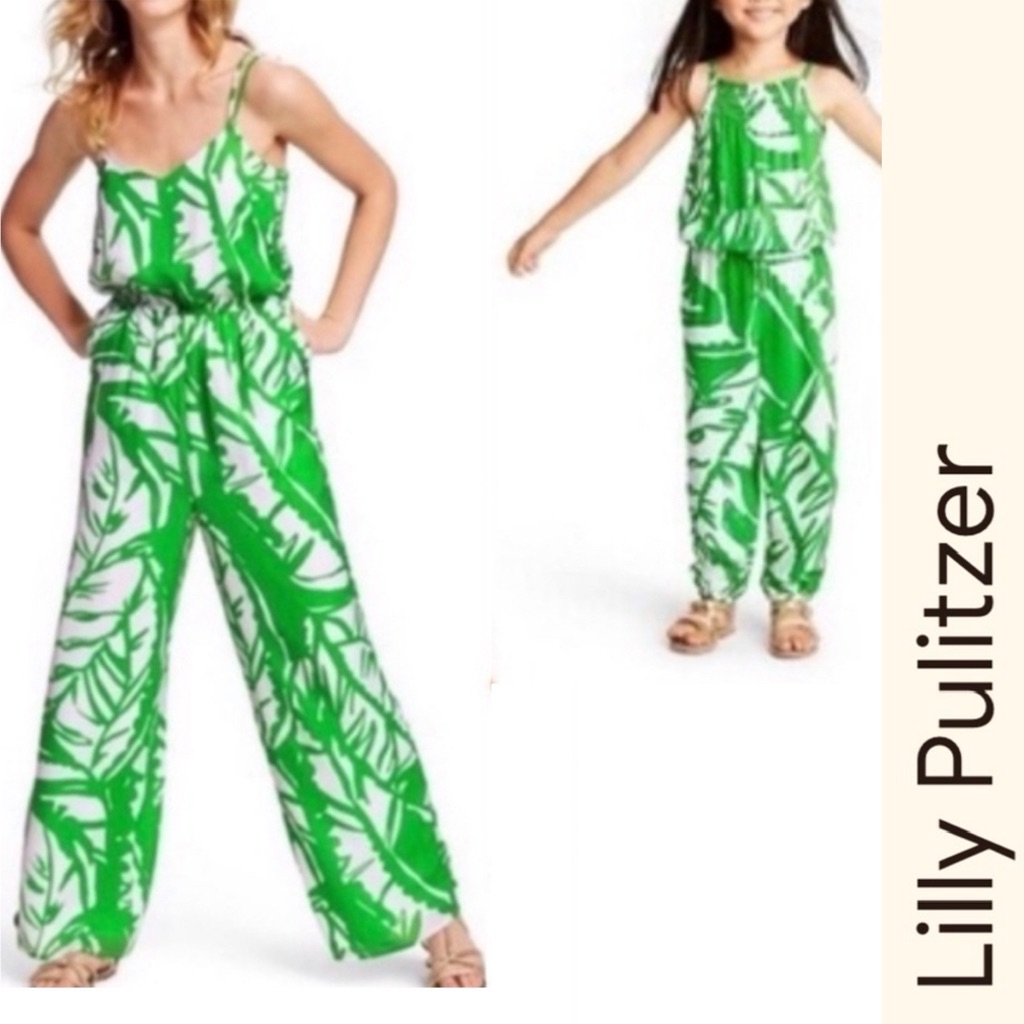 Lilly Pulitzer Mommy & Daughter Set Romper Jumpsuit